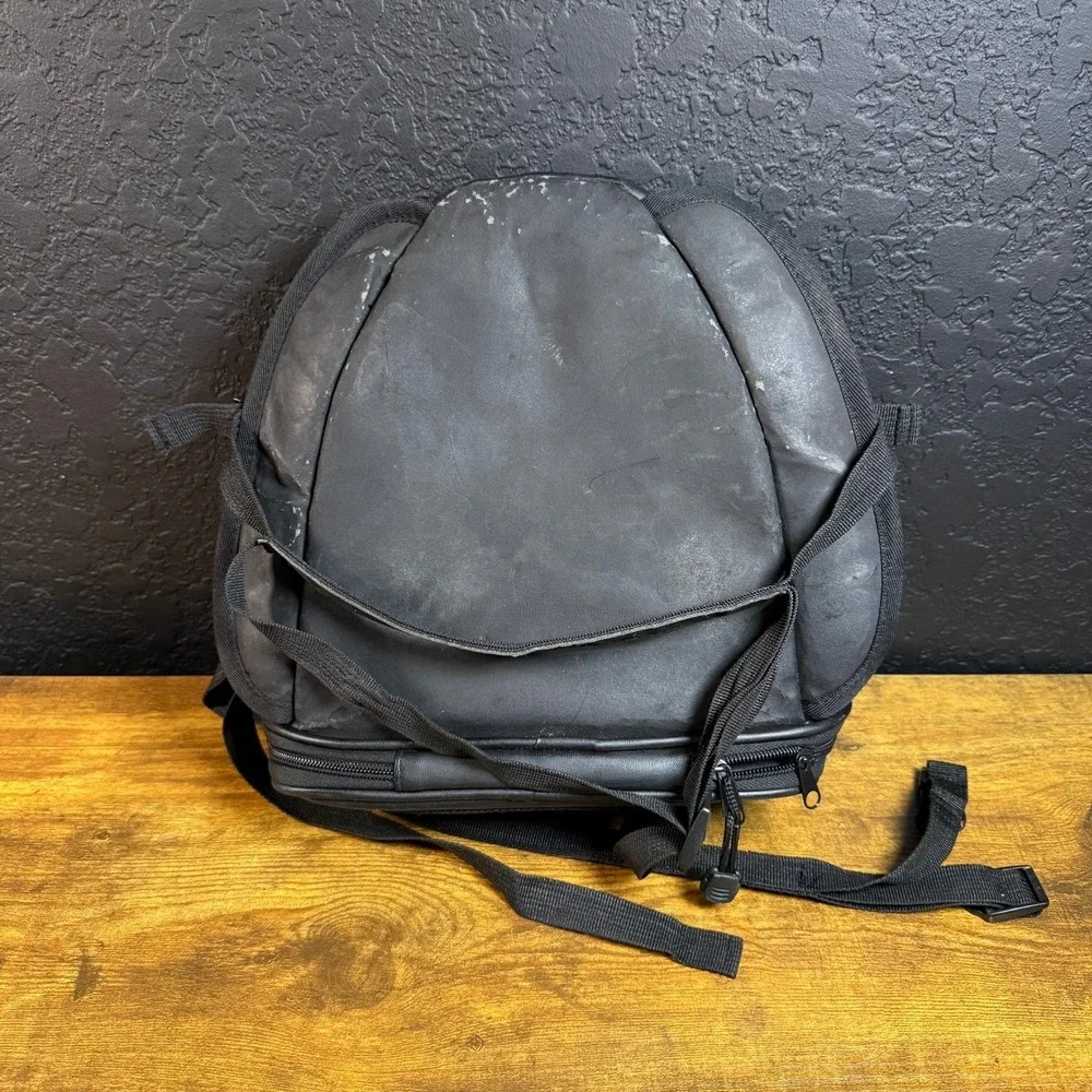 Riding‎ Tribe Motorcycle Tank Tail Bag Black Green Synthetic Leather Luggage OS